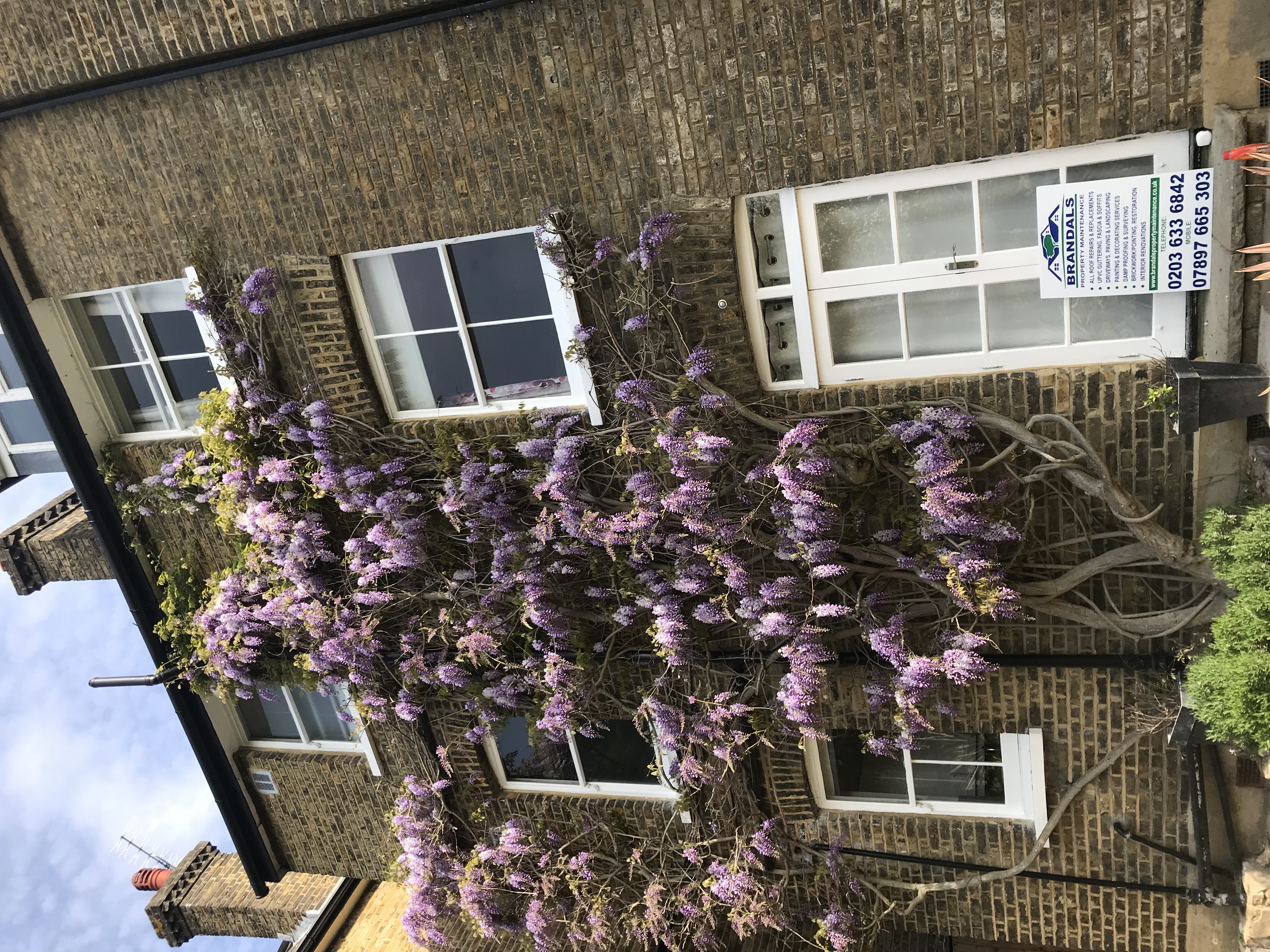Restored London stock brick facade by Brandals
